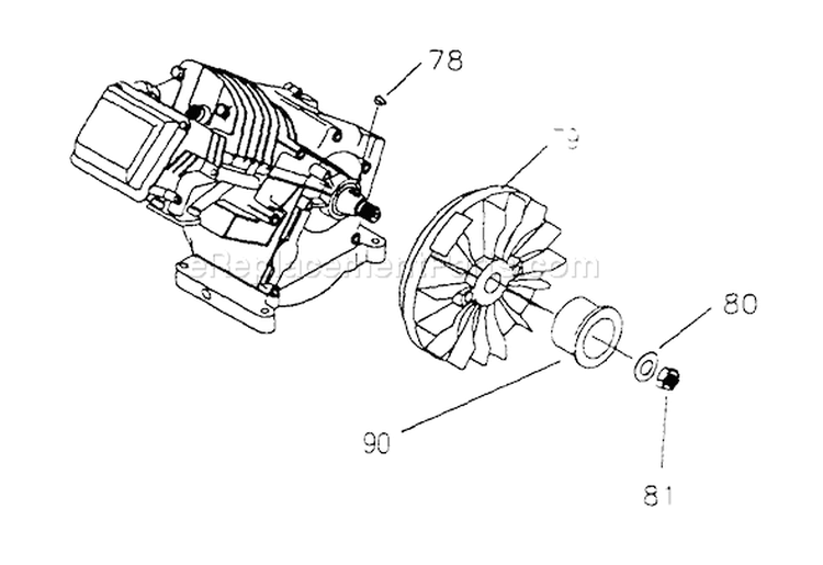 Page F Diagram and Parts List for 0765-0  Briggs and Stratton Pressure Washer
